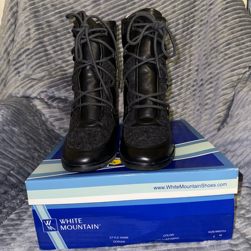 Marshals Black Booties